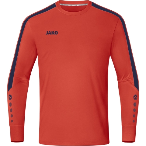 JAKO 8923 Keepershirt Power - Flame/Marine - S