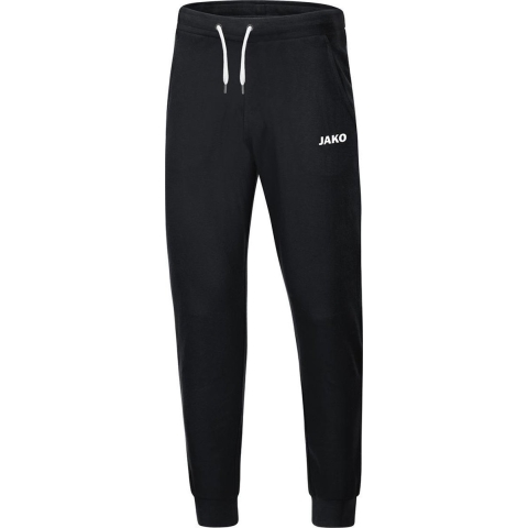 JAKO 6565 Joggingbroek Base Met Boord - Zwart - XL
