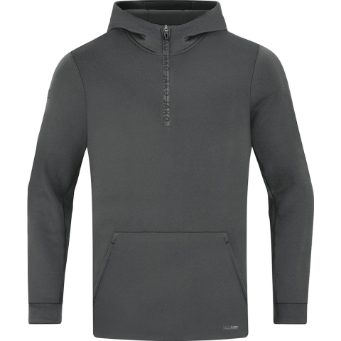 JAKO 6745 Sweater Met Kap Pro Casual - Asgrijs - XL