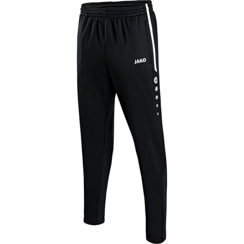 JAKO 8495K Trainingsbroek Active Kids - Zwart/Wit - 164