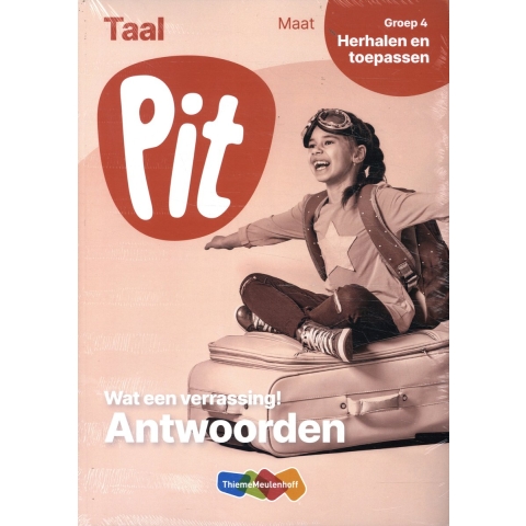 Pit Taal Antwoorden leerwerkschriften maat groep 4 (Paperback)