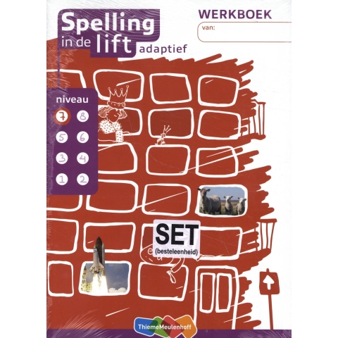 Spelling in de lift adaptief (set van 5) (Paperback)