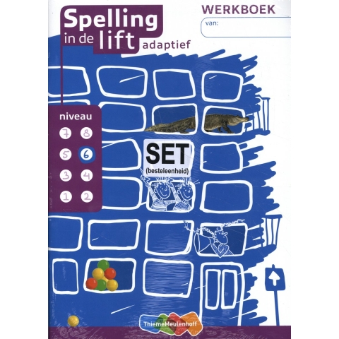 Spelling in de lift adaptief (set van 5) (Paperback)