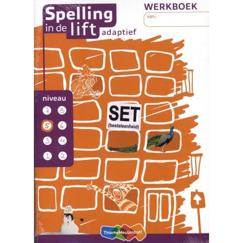 Spelling in de lift adaptief (set van 5) (Paperback)