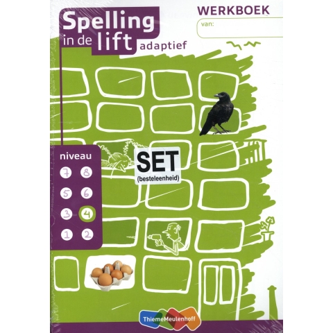 Spelling in de lift adaptief (set van 5) (Paperback)
