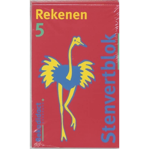 Stenvertblok Rekenen set 5 ex (Paperback)