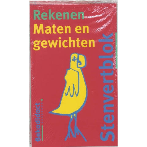 Stenvertblok Rekenen set 5 ex (Paperback)