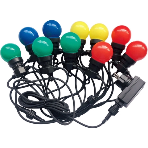 V-TAC VT-70510 LED-lampen voor String Lights - DC:24V - IP44 - 300 Lumen - RGB+Geel