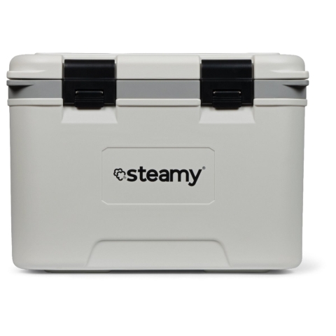 Steamy Marine 21 - Middelgrote Koelbox Inclusief verdeelwand en inlegbakje - 21 Liter - Wit