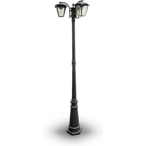 V-TAC VT-740 E27 Buitenverlichting - Staande Lampen - IP44 - Zwart - Modelnr: - VT-740