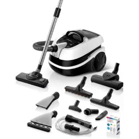 Bosch Serie 4 BWD421PRO stofzuiger 5 l Trommelstofzuiger Droog en nat 2100 W Zakloos
