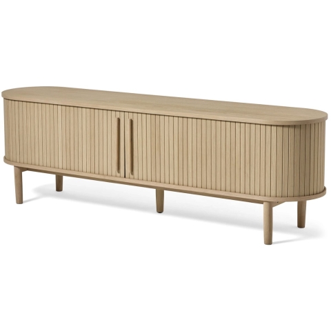 Giga Living - Tv-Meubel Licht Eikenhout - 180x40x55,6cm - Meta