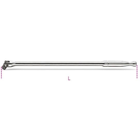 Beta 1/2” wringijzer met kniegewricht, lange uitvoering 920M/35L - 009200843