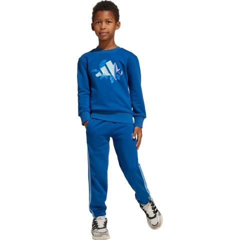 adidas Performance Sweatset - Stitch - LK DY LS JOG - DMARIN/SEF - adidas Performance - 6 jaar (116) - Sweatset