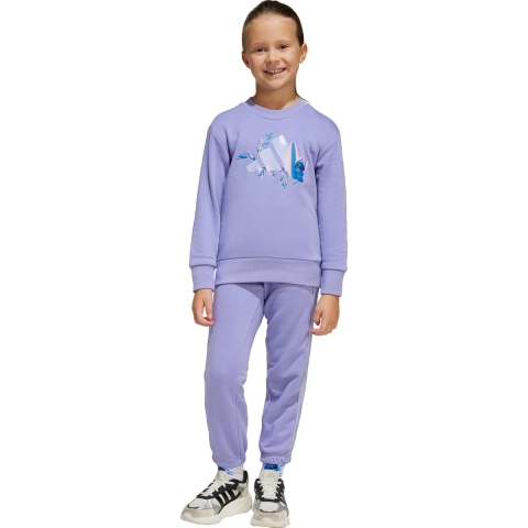 adidas Performance Sweatset - Stitch - LK DY LS JOG - LPURPL/VIT - adidas Performance - 7 jaar (122) - Sweatset