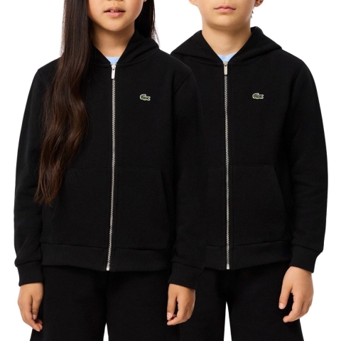 Lacoste Cardigan - Zwart - Lacoste - 14 jaar (164) - Cardigan