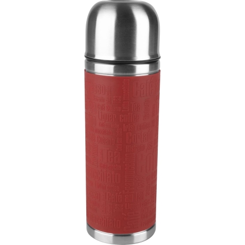 Tefal SENATOR SLEEVE K30684 Isoleerfles - inhoud 1L - RVS / rood | 100% lekvrij