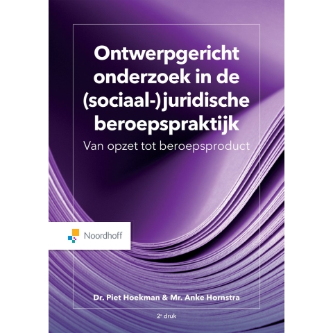 Ontwerpgericht onderzoek in de (sociaal-)juridische beroepspraktijk (Paperback)