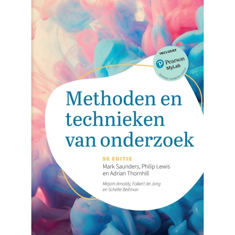Methoden en technieken van onderzoek, 9e editie met MyLab NL toegangscode (Paperback)