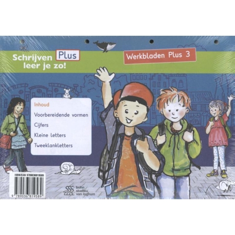 Schrijven leer je zo! - Werkbladen Plus 3 (Paperback)