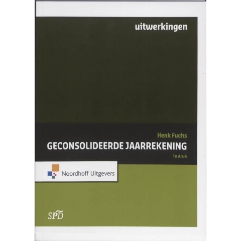 geconsolideerde jaarekening (Paperback)