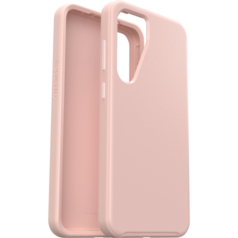 Otterbox Symmetry Backcover Samsung Galaxy S24+ Pink Inductieve lading, Stootbestendig