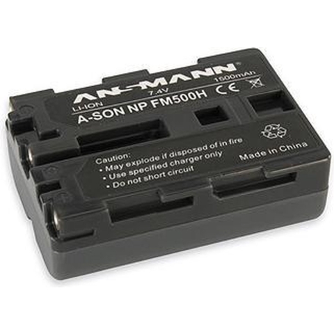 Ansmann NP-FM500H Camera-accu Vervangt originele accu NP-FM500H 7.4 V 1600 mAh