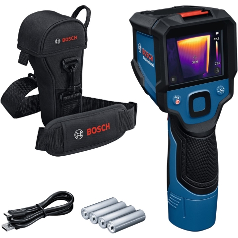 Bosch GTC 12V-450-13 4x 1.5V Warmtebeeldcamera In Tas -20°C T/m 50°C - 256 X 1920px - IP54