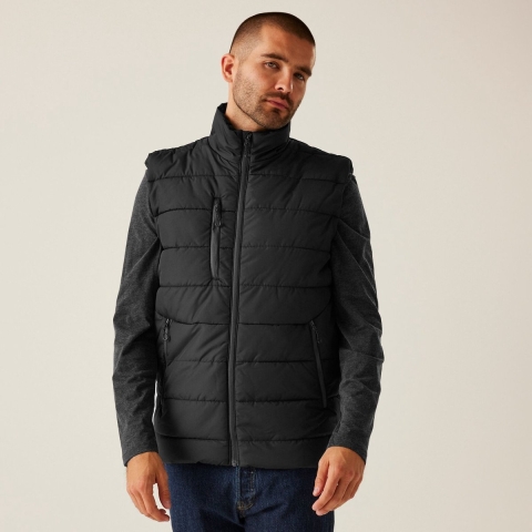 Ragetta RG892 Navigate Thermal Bodywarmer - Black/Seal Grey - L