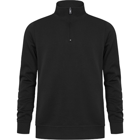 Promodoro E5052 Unisex Troyer Side Pocket - Black - M