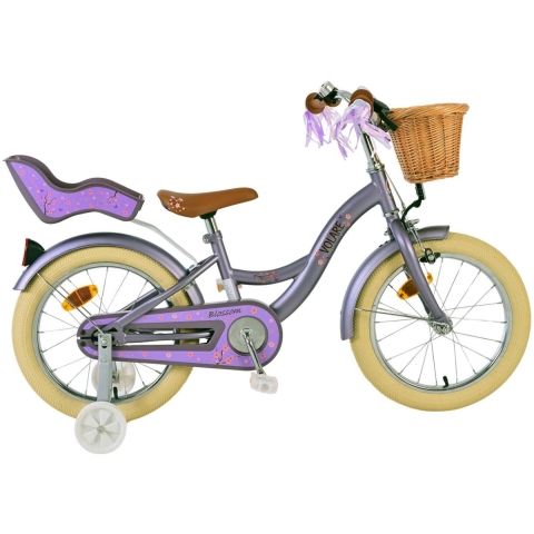 Volare Blossom Kinderfiets - Meisjes - 16 inch - Paars
