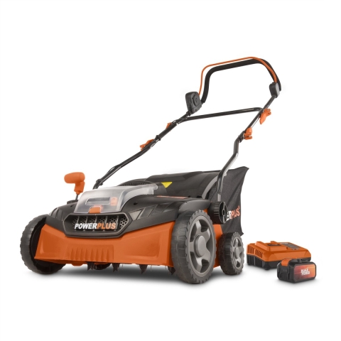 Powerplus POWDPGSET34 Verticuteermachine - 40V - 36 cm maaibreedte