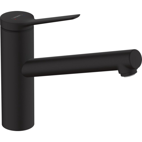 hansgrohe Zesis M33ééngreeps keukenmengkraan 150, 1jet mat zwart