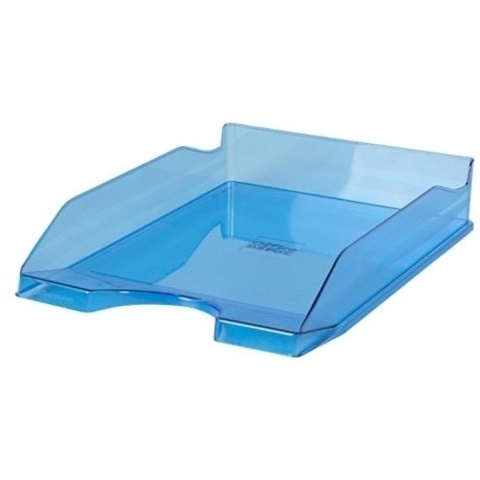 15 Stuks brievenbakjes transparant blauw A4 formaat -