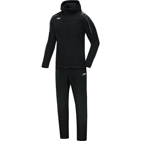 JAKO M9650 Vrijetijdspak Met Kap Classico - Zwart - 3XL