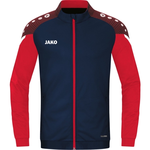 JAKO 9322 Polyestervest Performance - Marine/Rood - XL