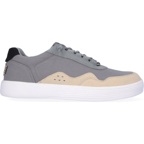 HEYDUDE Sneakers Heren Hudson Canvas Grijs 48 Suède