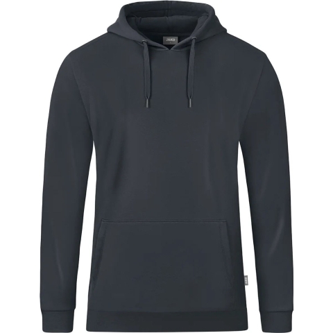JAKO C6720 Sweater Met Kap Organic - Antraciet - XL