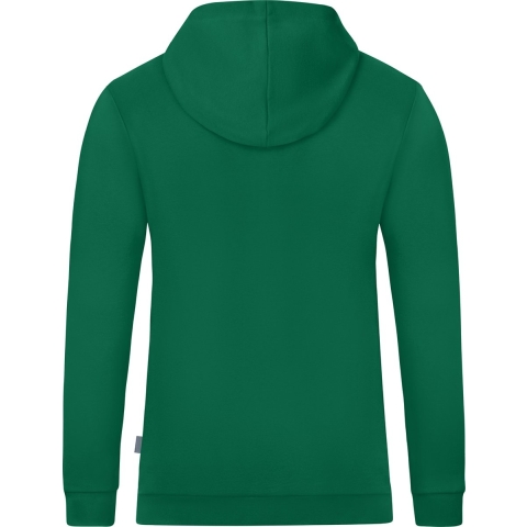 JAKO C6720 Sweater Met Kap Organic - Groen - S