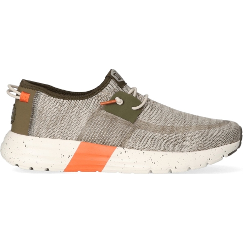 HEYDUDE Sneakers Heren Sirocco Sport Mode Groen 42 Textiel