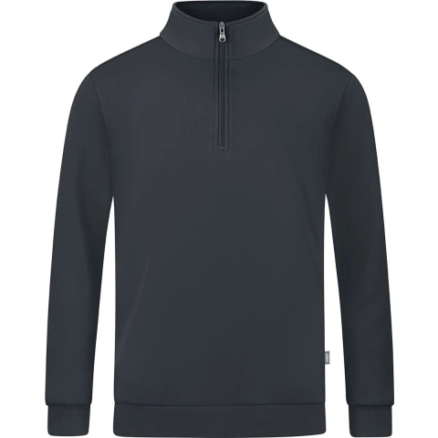 JAKO C8620 Ziptop Organic - Antraciet - 3XL