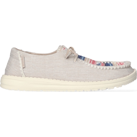 HEYDUDE Instappers Dames Wendy Boho Taupe 42 Polyester