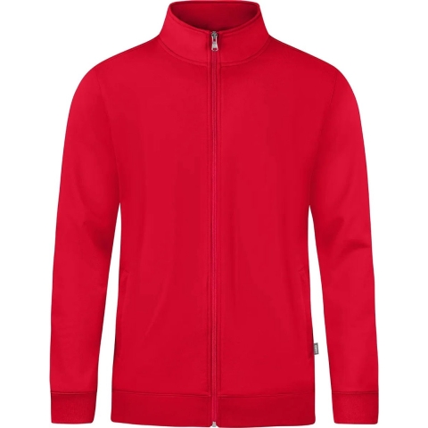 JAKO C9830 Sweaterjas Doubletex - Rood - XXL