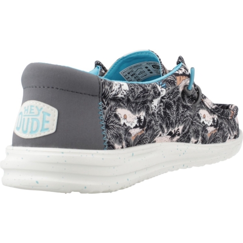 HEYDUDE Instappers Heren Wally H2O Zwart 44 Polyester