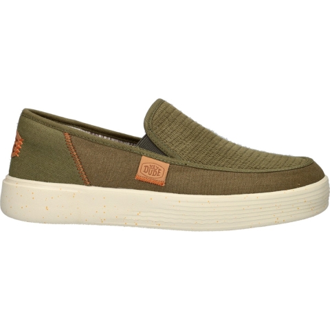 HEYDUDE Instappers Heren Sunapee Coastline Groen 45 Mesh