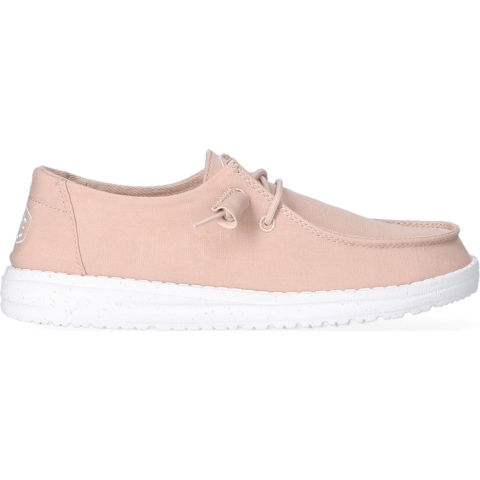 HEYDUDE Instappers Dames Wendy Slub Taupe 43 Canvas
