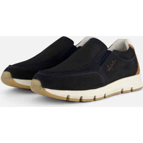 HEYDUDE Instappers Heren Sunapee Coastline Blauw 45 Mesh