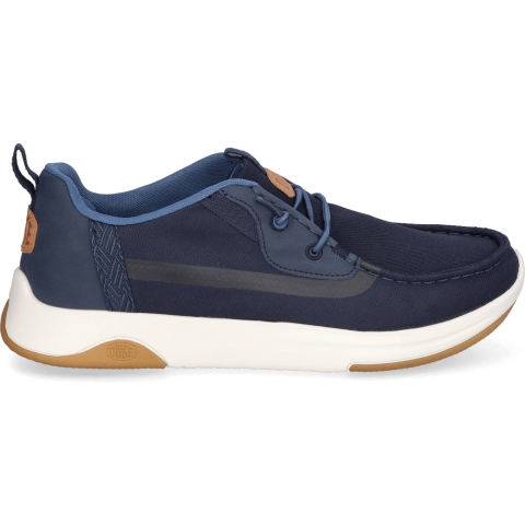 HEYDUDE Instappers Heren Wally Drift Mesh Blauw 45 Textiel