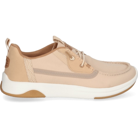 HEYDUDE Instappers Heren Wally Drift Mesh Beige 45 Textiel