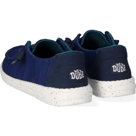 HEYDUDE Instappers Dames Wendy Sport Mesh Blauw 37 Mesh